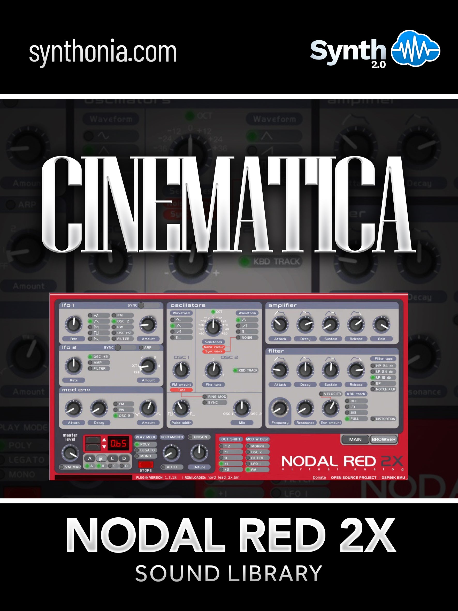 Cinematica Nord Lead 2X Soundset – 50 Presets – Synthcloud