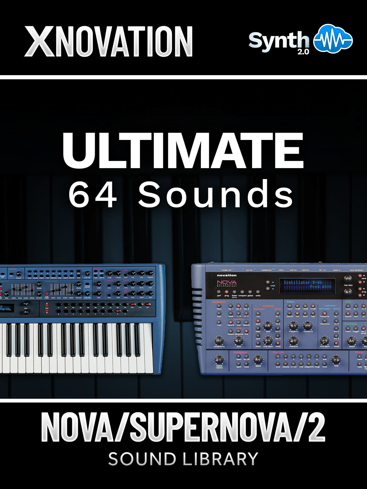 Novation Nova Supernova Supernova 2 Sound Banks and Libraries 