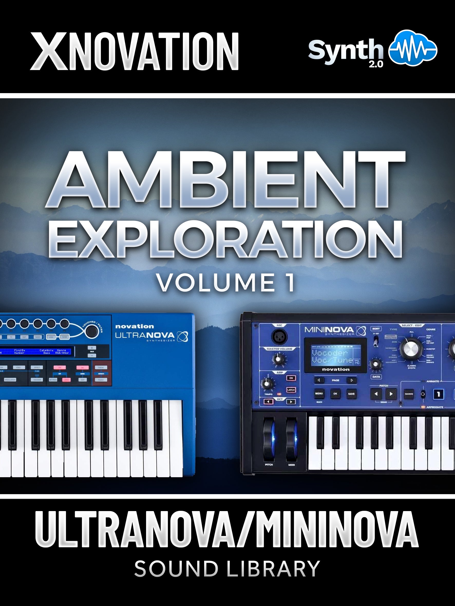 KLL010 - Ambient Exploration V1 - Novation Ultranova / Mininova ( 48 presets )