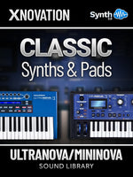 APL021 - Classic Synths & Pads - Novation Ultranova / Mininova ( 41 sounds )