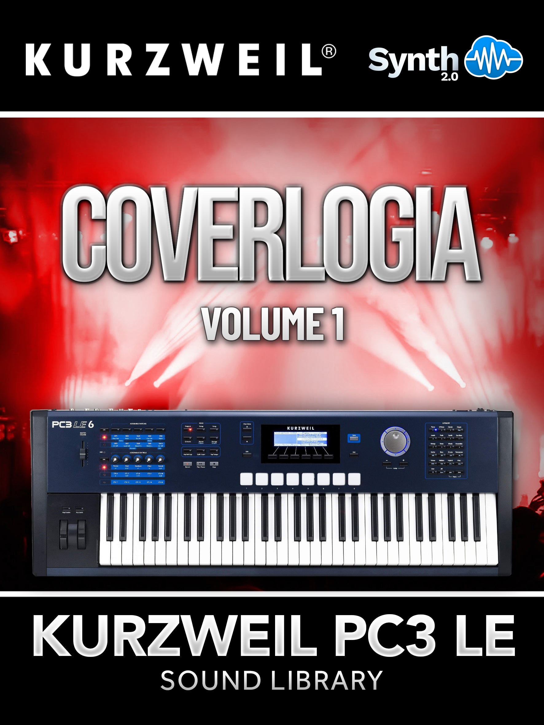 LDX229 - Coverlogia V1 - Kurzweil PC3 LE ( 16 presets )