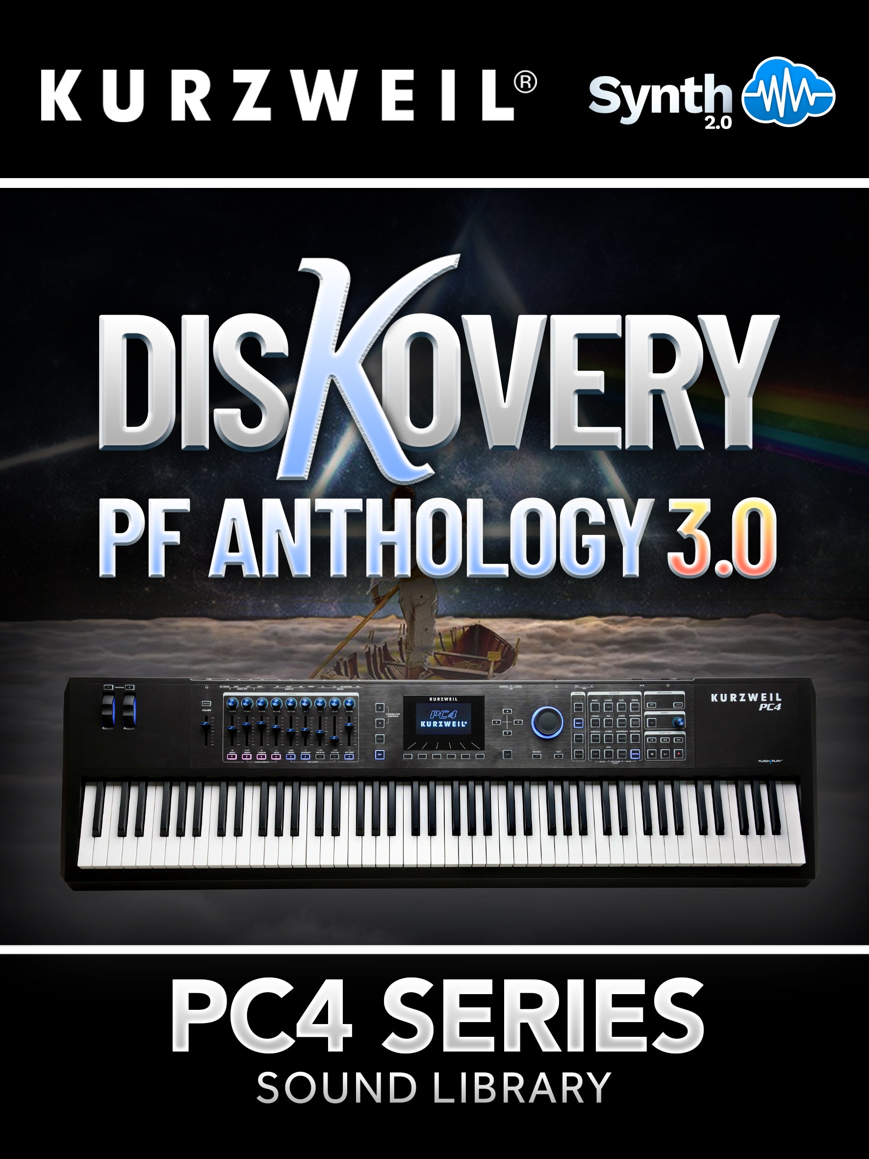 PC4006 - EVO 01 - DisKovery PF Anthology 3.0 - Kurzweil PC4 Series ( 88 presets )