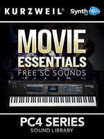 PC4035 - SC Sounds Free Vol.8 - Movie Essentials - Kurzweil PC4 Series ( 11 presets )