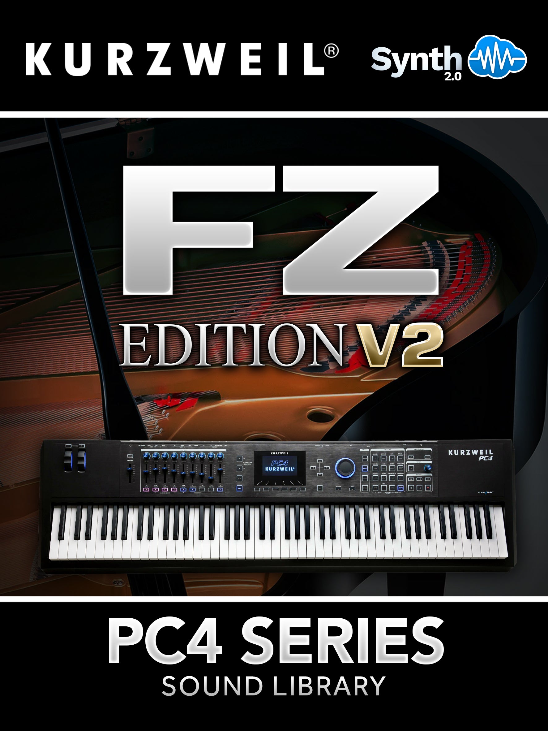 DRS046 - Contemporary Pianos - FZ Edition V2 - Kurzweil PC4 Series ( 6 presets )