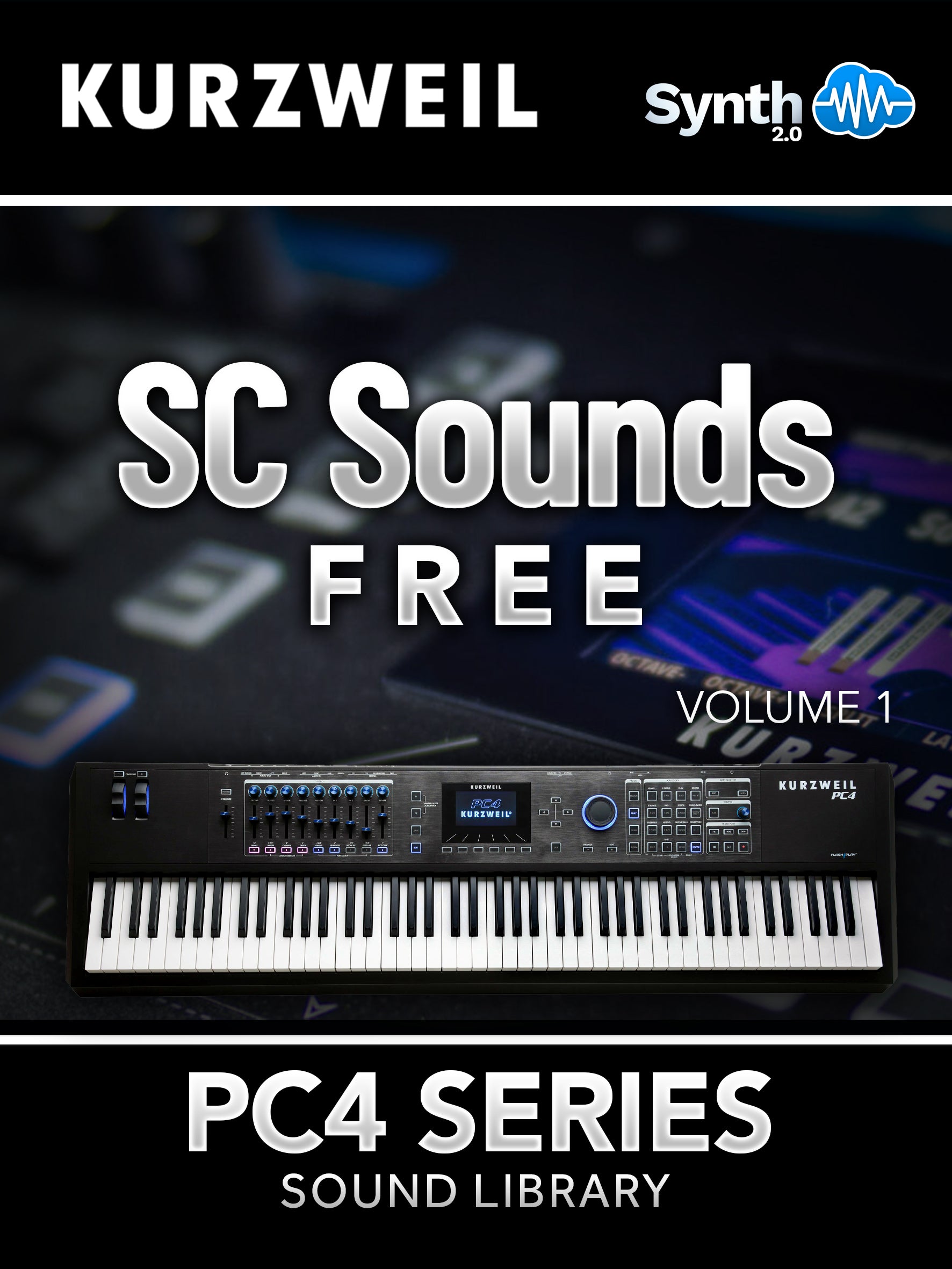 PC4022 - SC Sounds Free Vol.1 - Kurzweil PC4 Series ( 10 presets )