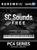PC4029 - SC Sounds Free Vol.6 - Kurzweil PC4 Series ( 10 patches )