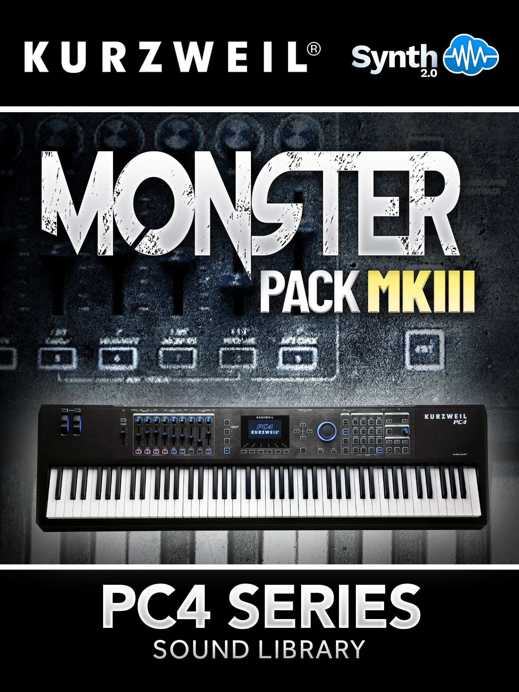 PC4012 - Monster Pack MKIII - Kurzweil PC4 Series
