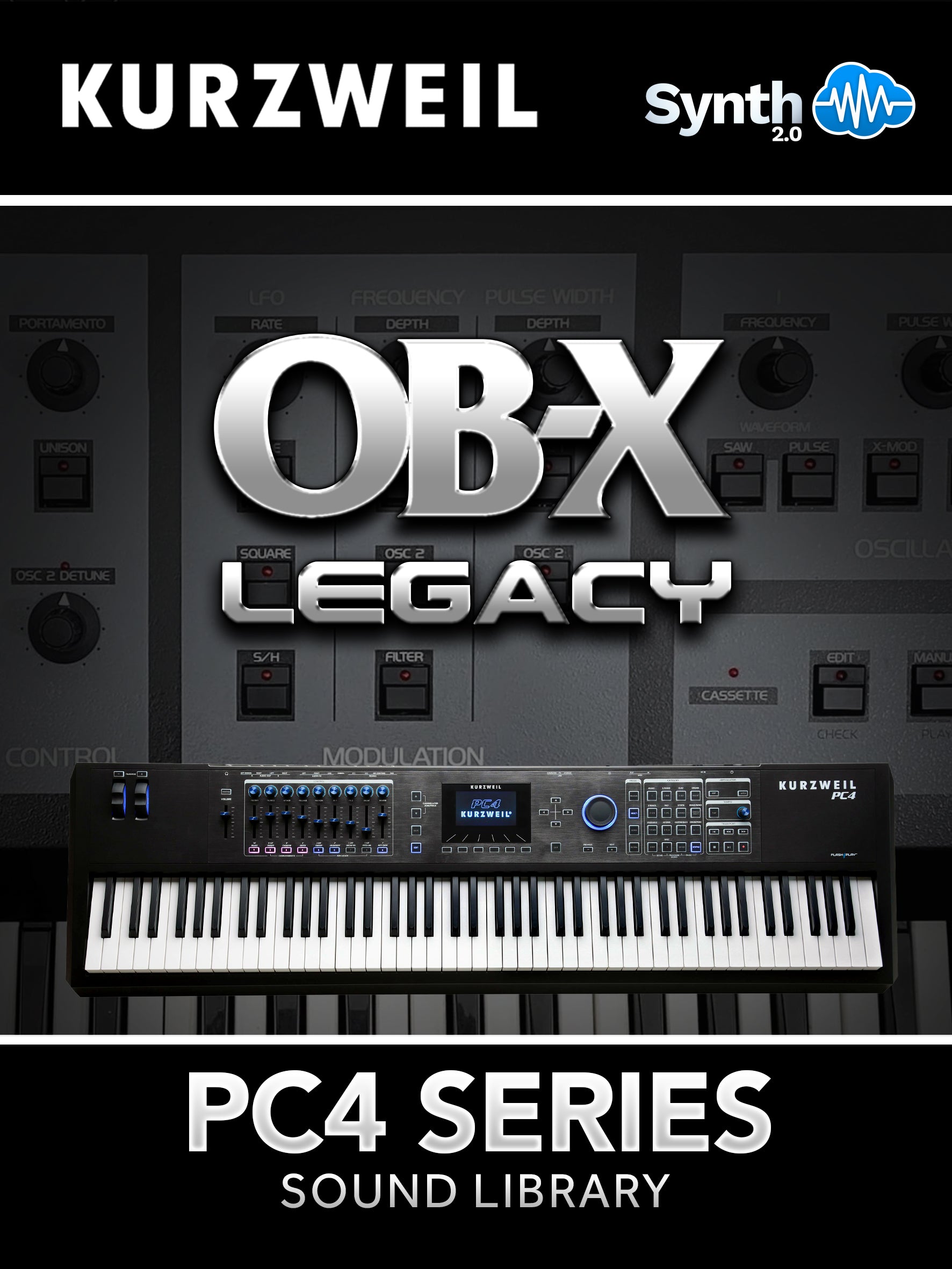 DRS070 - OB-X Legacy - Kurzweil PC4 / SE ( 32 presets )