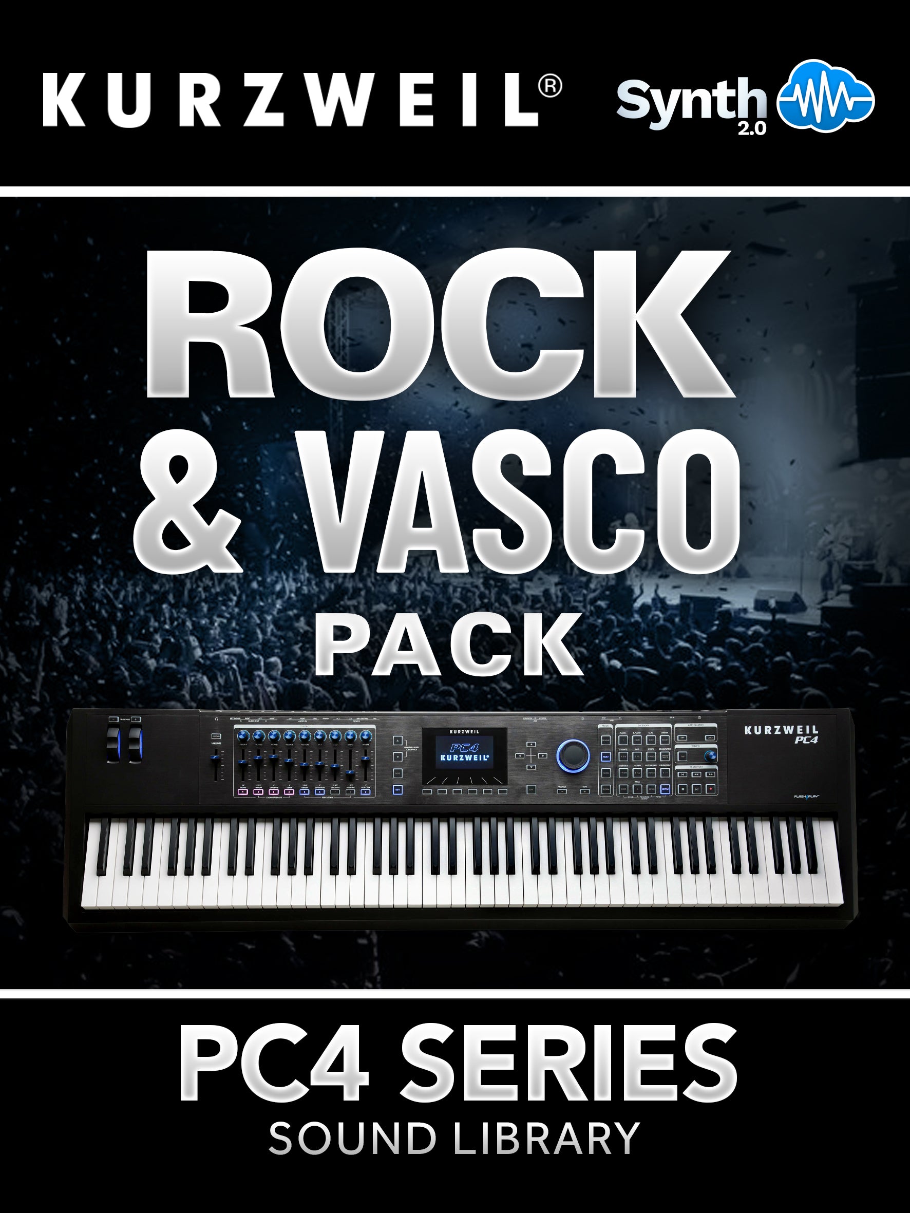 PC4020 - Rock & Vasco Pack - Kurzweil PC4 Series ( 26 presets )