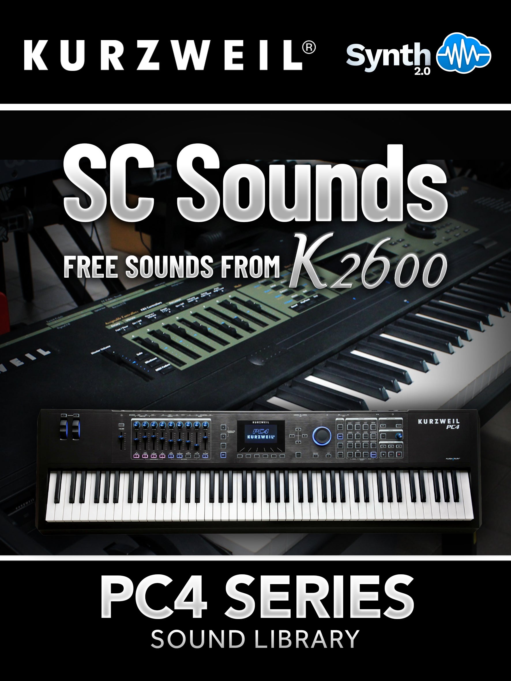 PC4026 - SC Sounds Free Sound From K2600 - Kurzweil PC4 Series ( 40 presets )