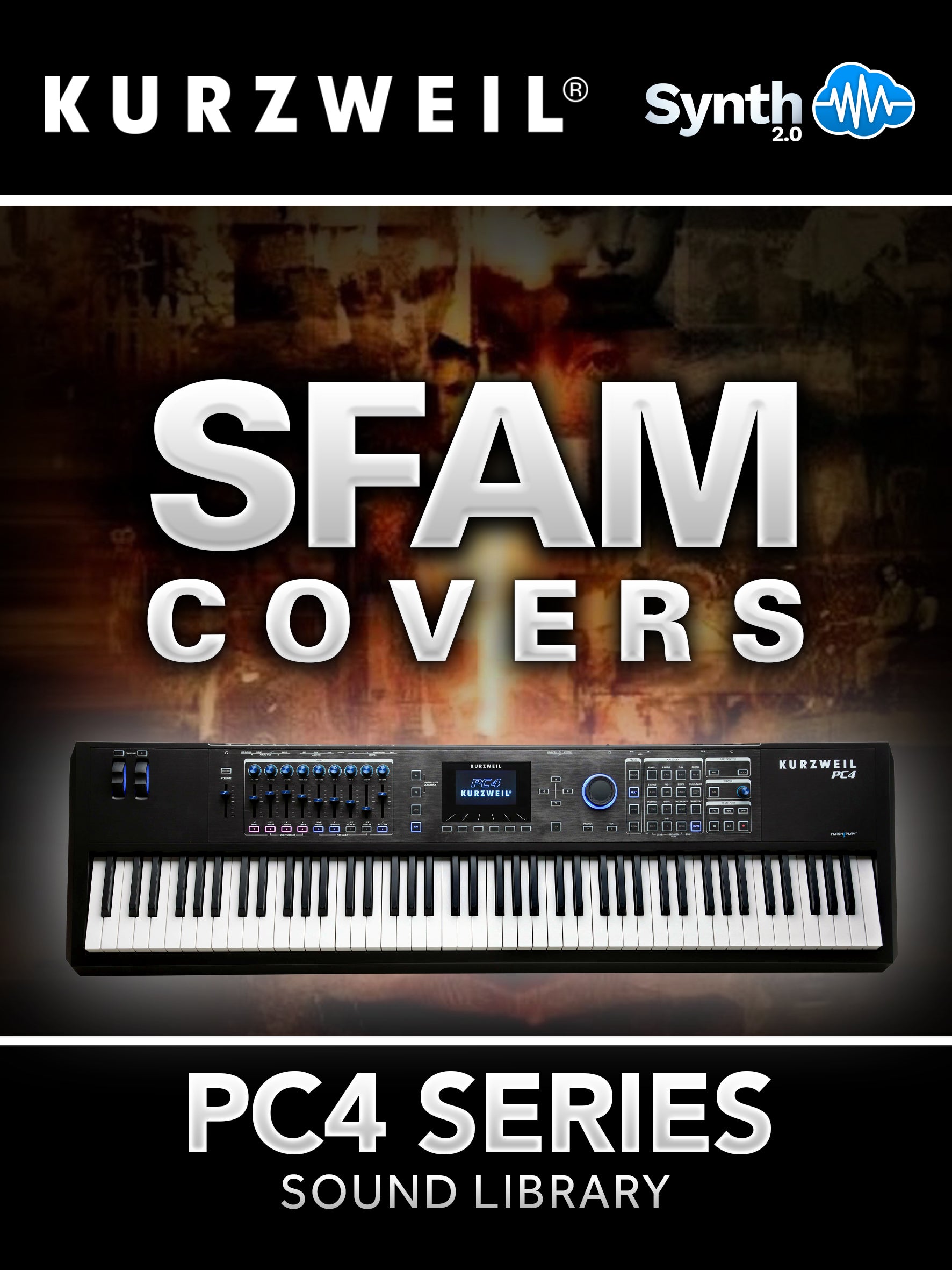 PC4003 - SFAM Covers - Kurzweil PC4 Series ( 121 presets )