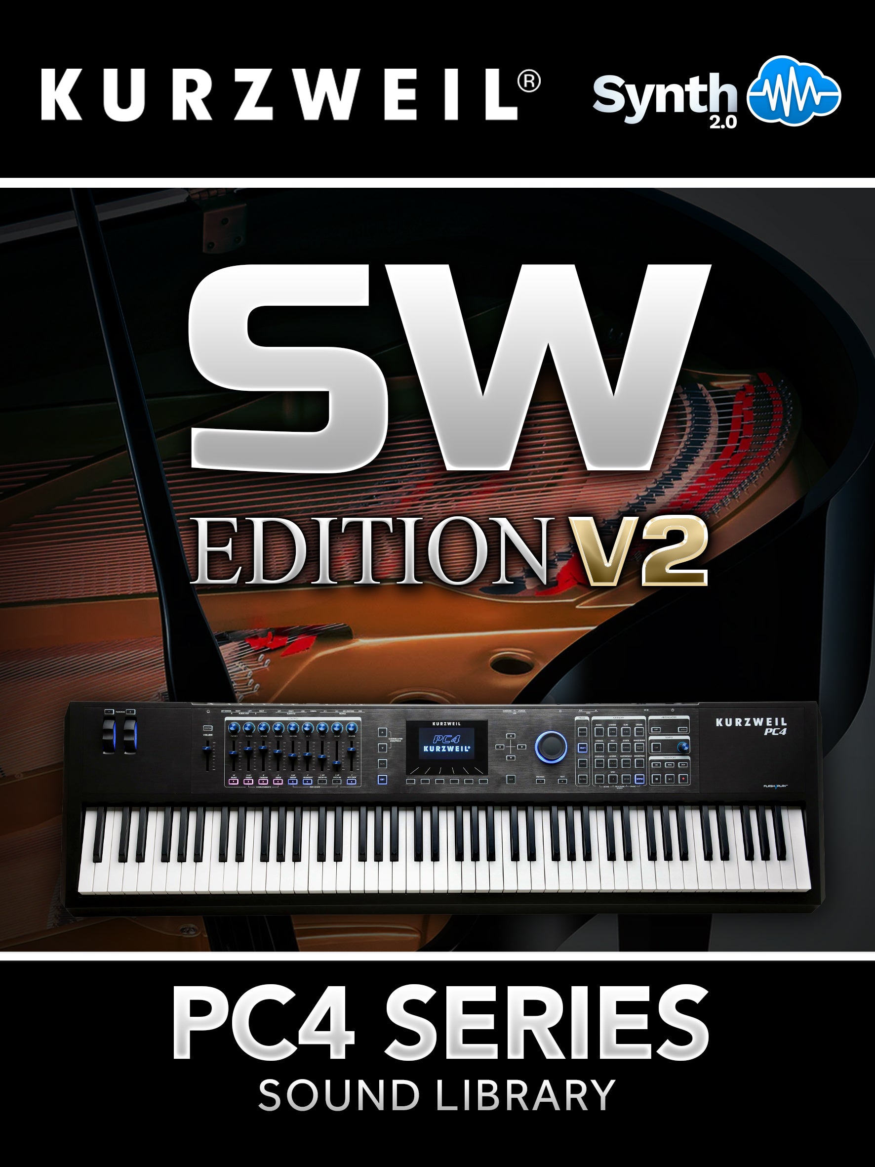DRS049 - Contemporary Pianos - SW Edition V2 - Kurzweil PC4 Series ( 6 presets )