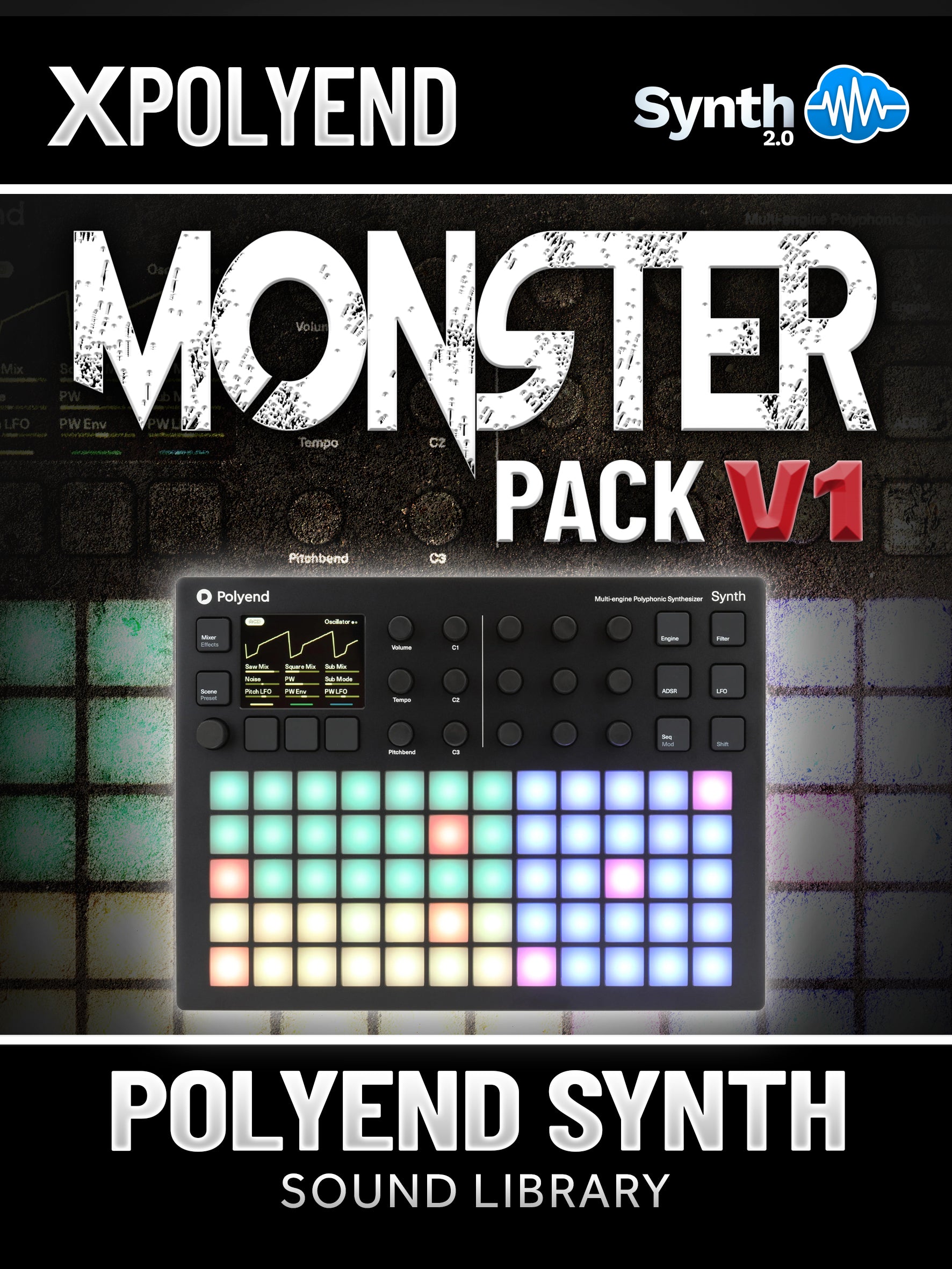 Polyend Synth Monster Pack V1 Full Soundset – Synthcloud