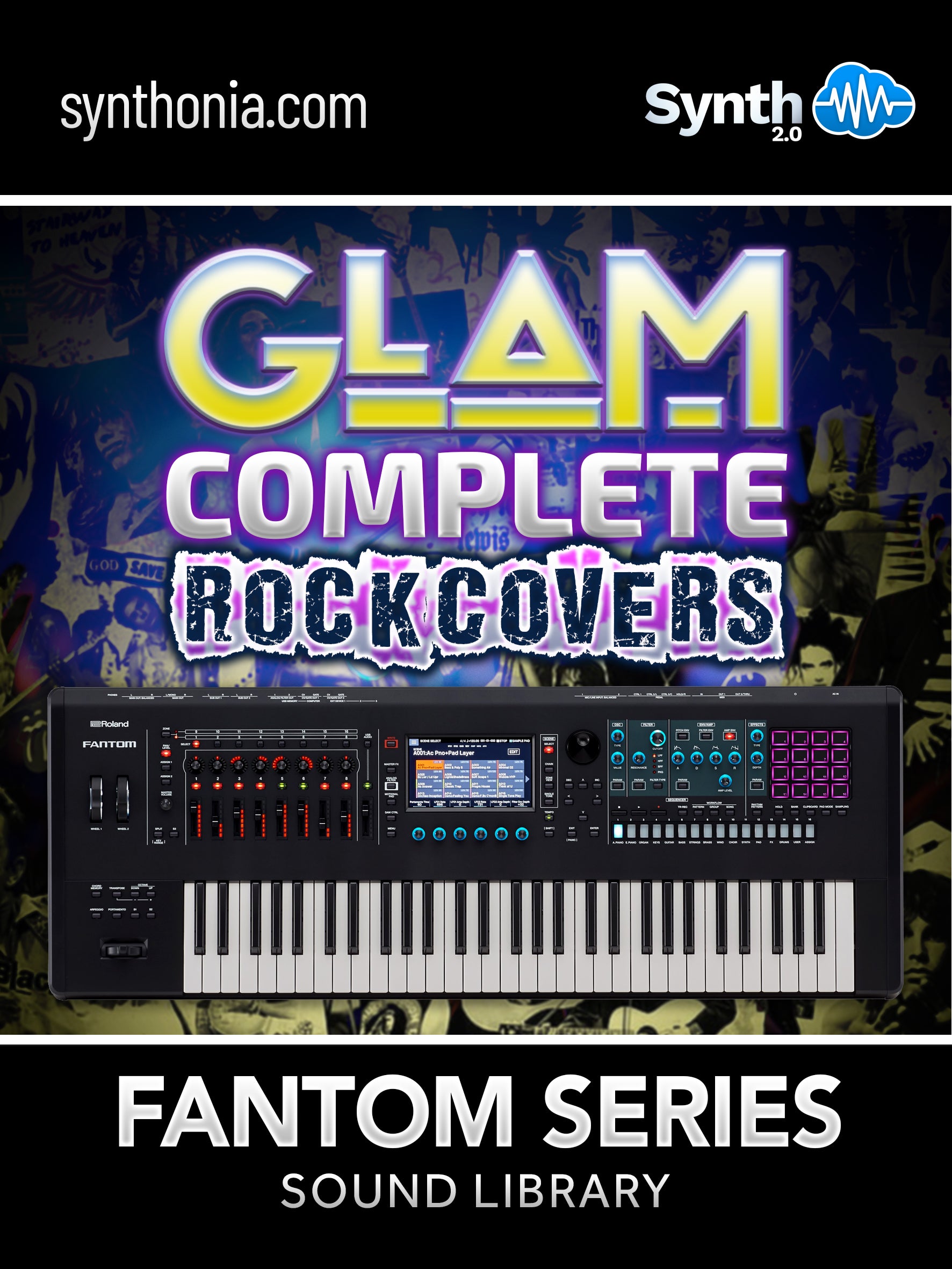 DRS019 - Glam - Complete Rock Covers - Fantom