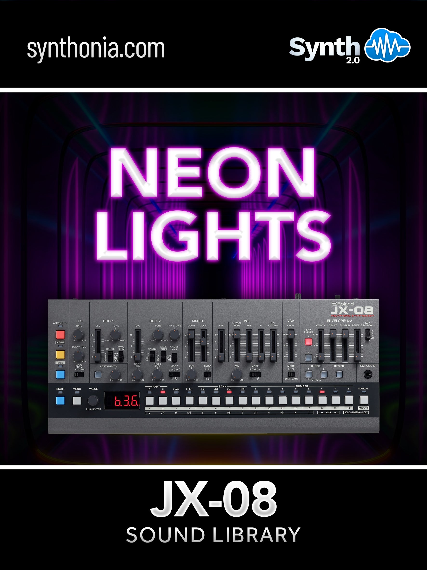 ADL037 - Neon Lights - Boutique JX-08 ( 32 presets )