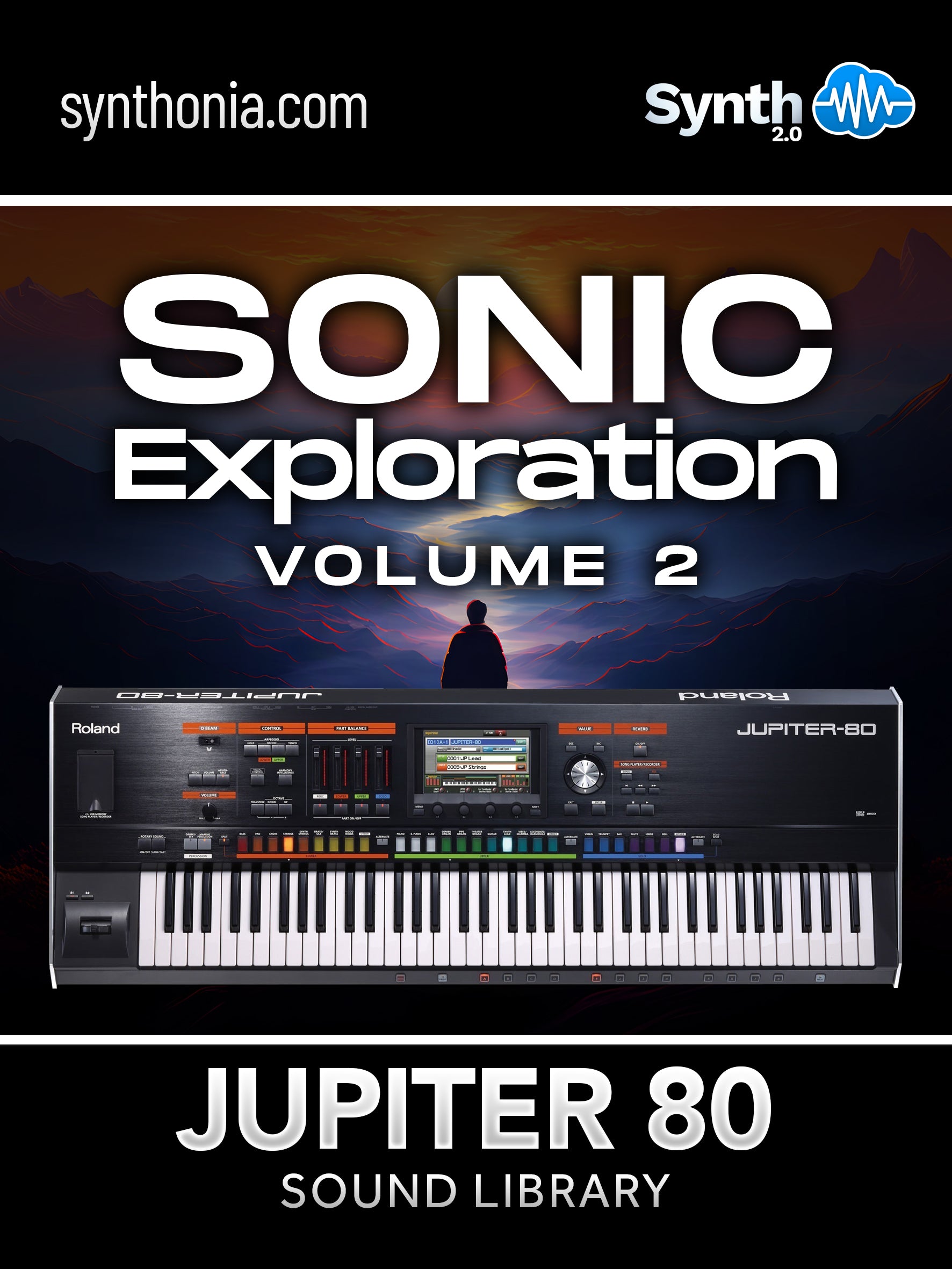 KLL016 - Sonic Exploration V2 - Jupiter 80 ( 40 presets )