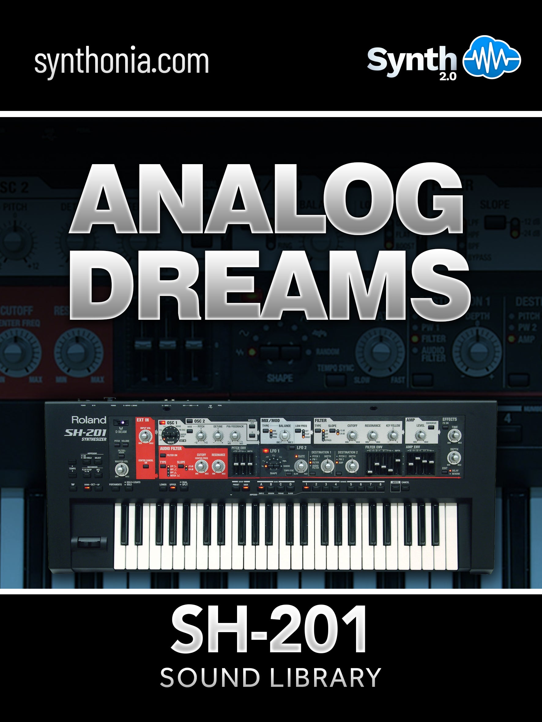 Roland SH201 - Analog Dreams 32 patches soundset – Synthcloud
