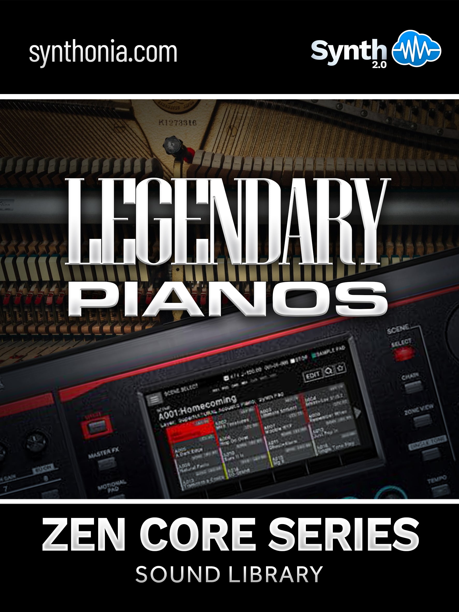 Legendary Pianos – 18 Premium Pianos for Roland ZEN-CORE – Synthcloud