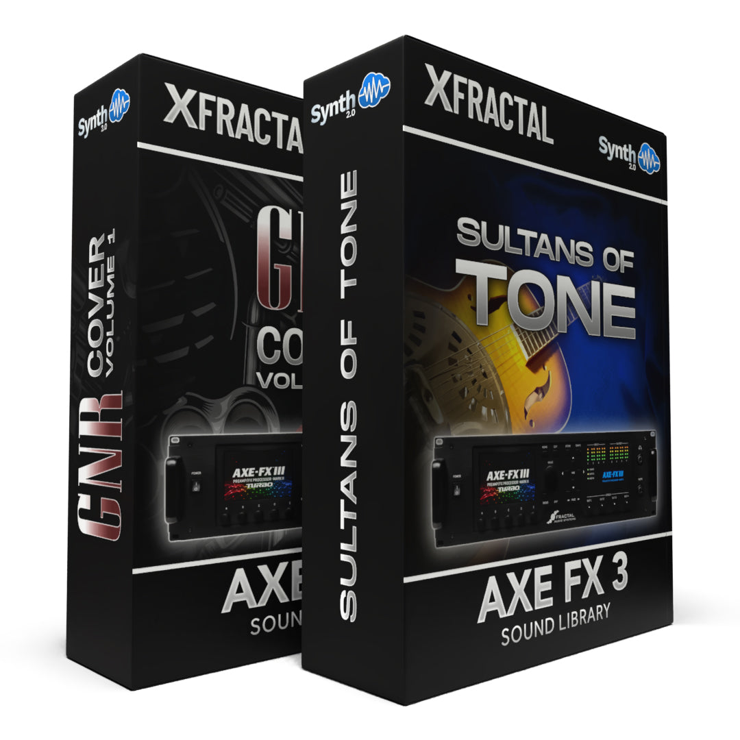 FRT023 - ( Bundle ) - GNR Cover V1 + Sultans of Tone - Fractal Axe-Fx III