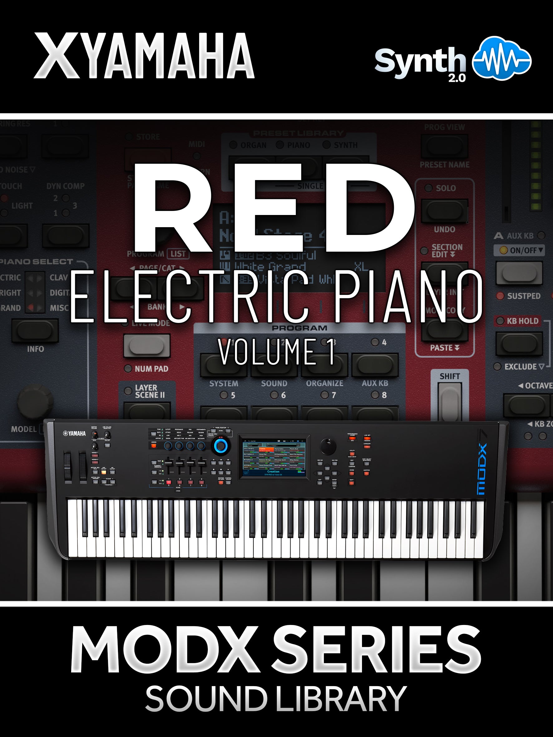 PRS008 - Red Electric Piano V1 - Yamaha MODX / PLUS / M ( 9 performances )