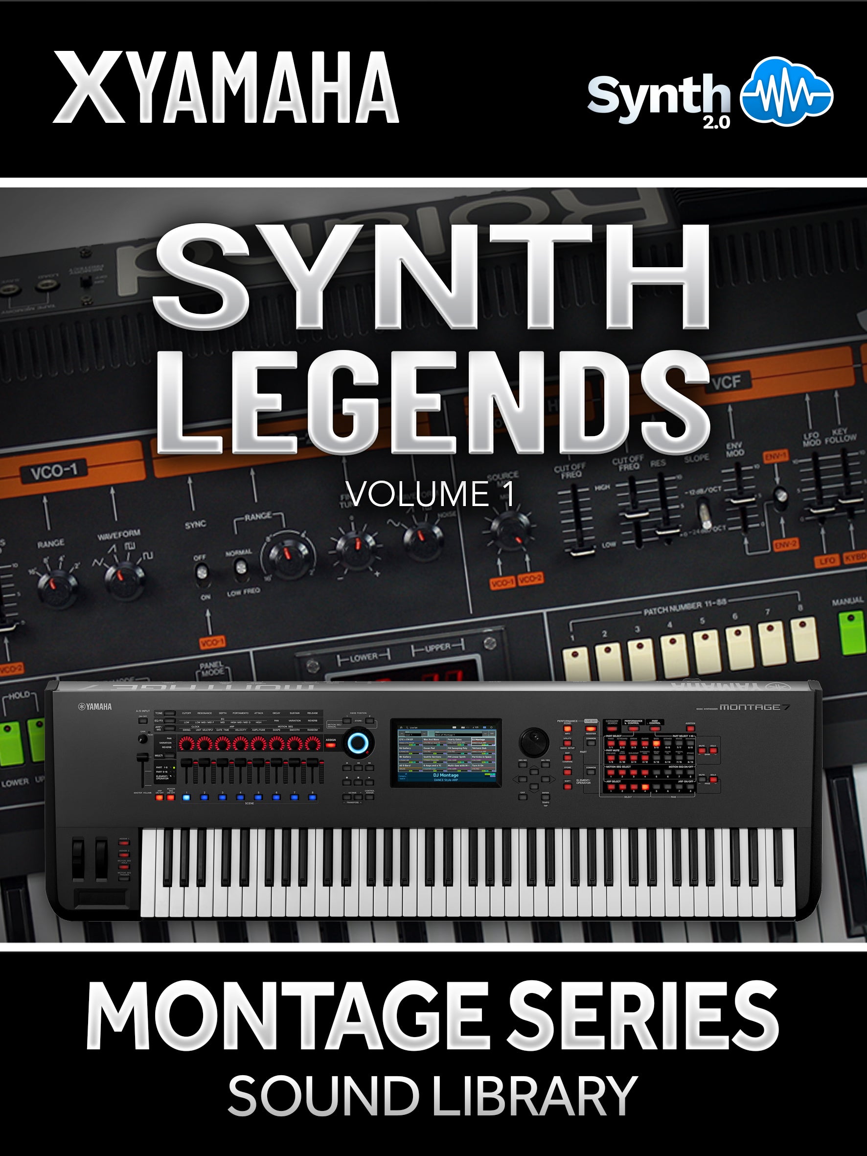 SLG001 - Synth Legends V1 - Yamaha MONTAGE / M ( 16 presets )