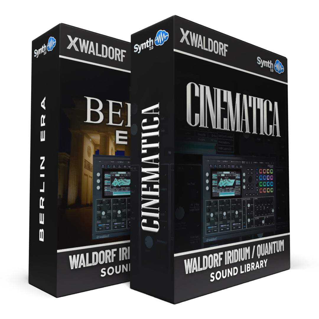 OTL097 - ( Bundle ) - Berlin Era + Cinematica - Waldorf Iridium / Quantum