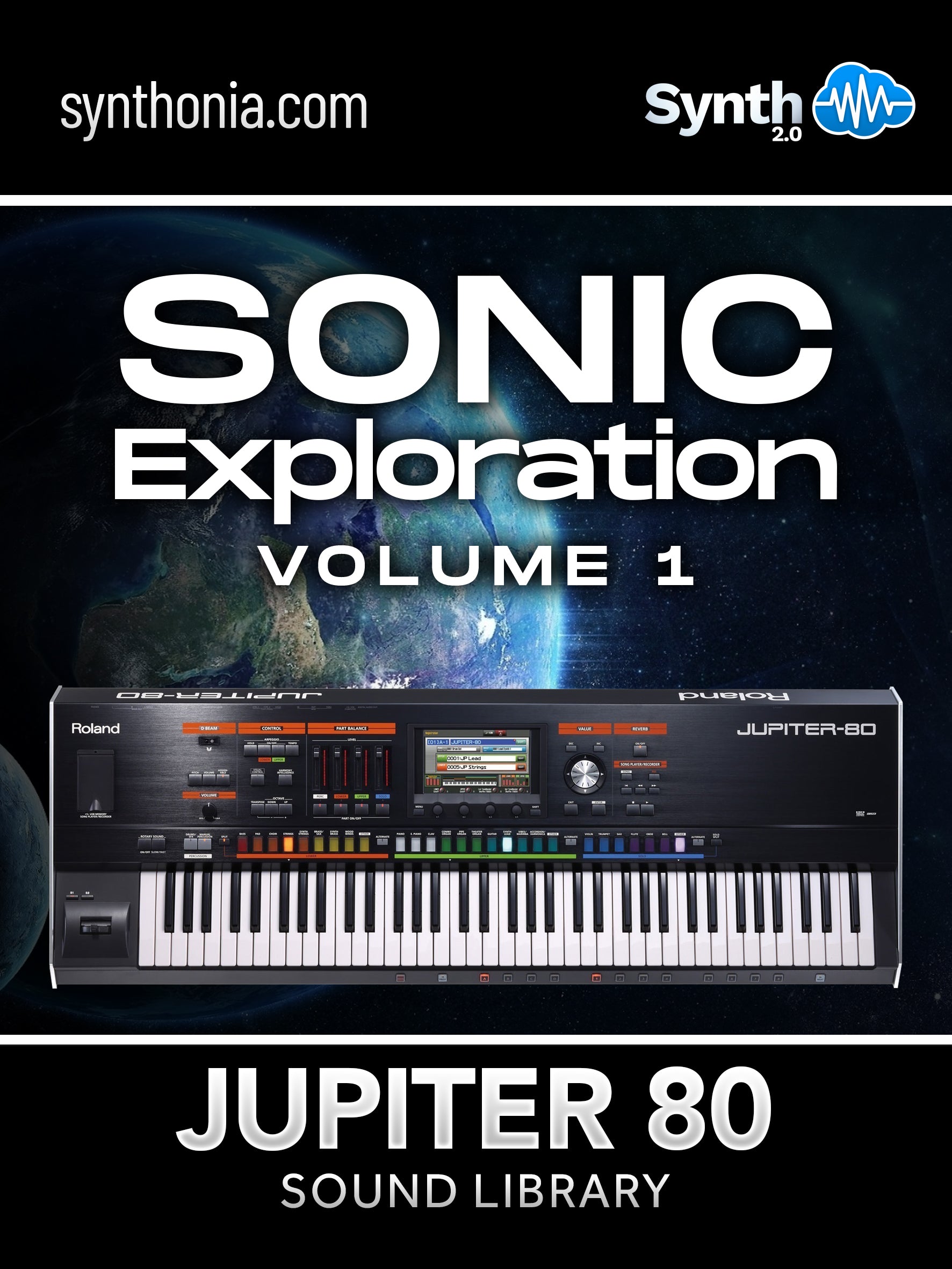KLL011 - Sonic Exploration V1 - Jupiter 80 ( 40 presets )