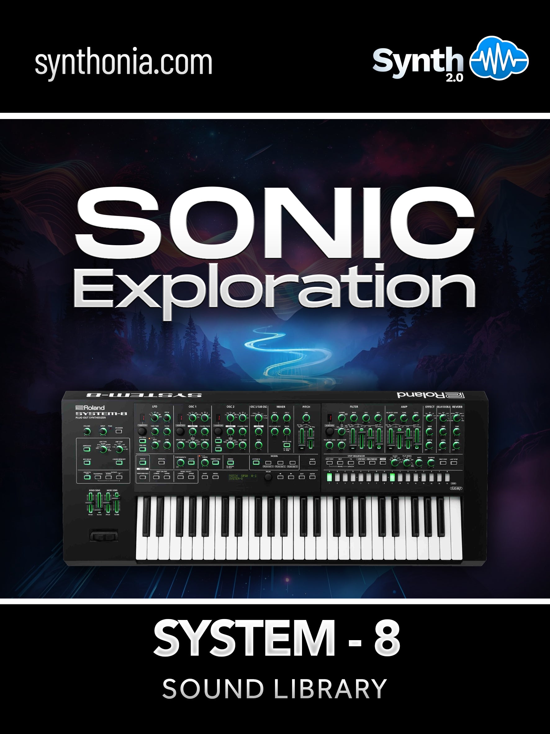 KLL011 - Sonic Exploration - System-8 / Software ( 36 presets )