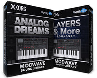 SCL432 - ( Bundle ) - Analog Dreams + Layers & More Soundset - Korg Modwave