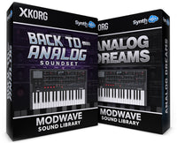 SCL435 - ( Bundle ) - Back to Analog Soundset + Analog Dreams - Korg Modwave