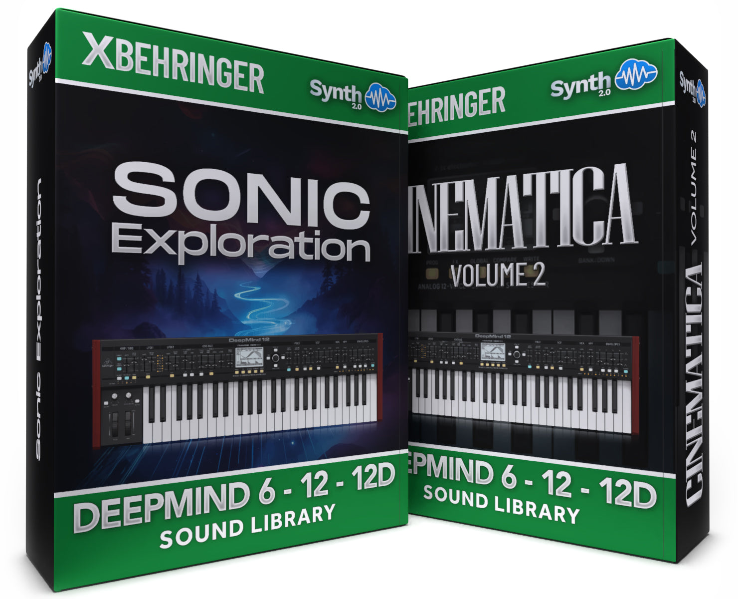 SCL560 - ( Bundle ) - Sonic Exploration + Cinematica V2 - Behringer Deepmind 6 / 12 / 12D