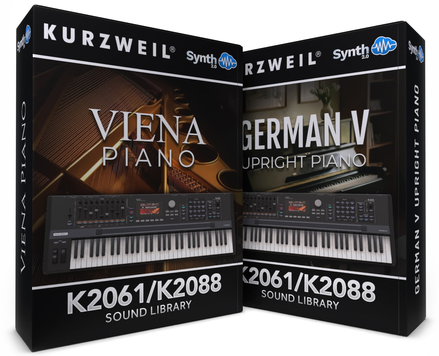Viena Piano + German V Upright Piano - Kurzweil K2061 – Synthcloud