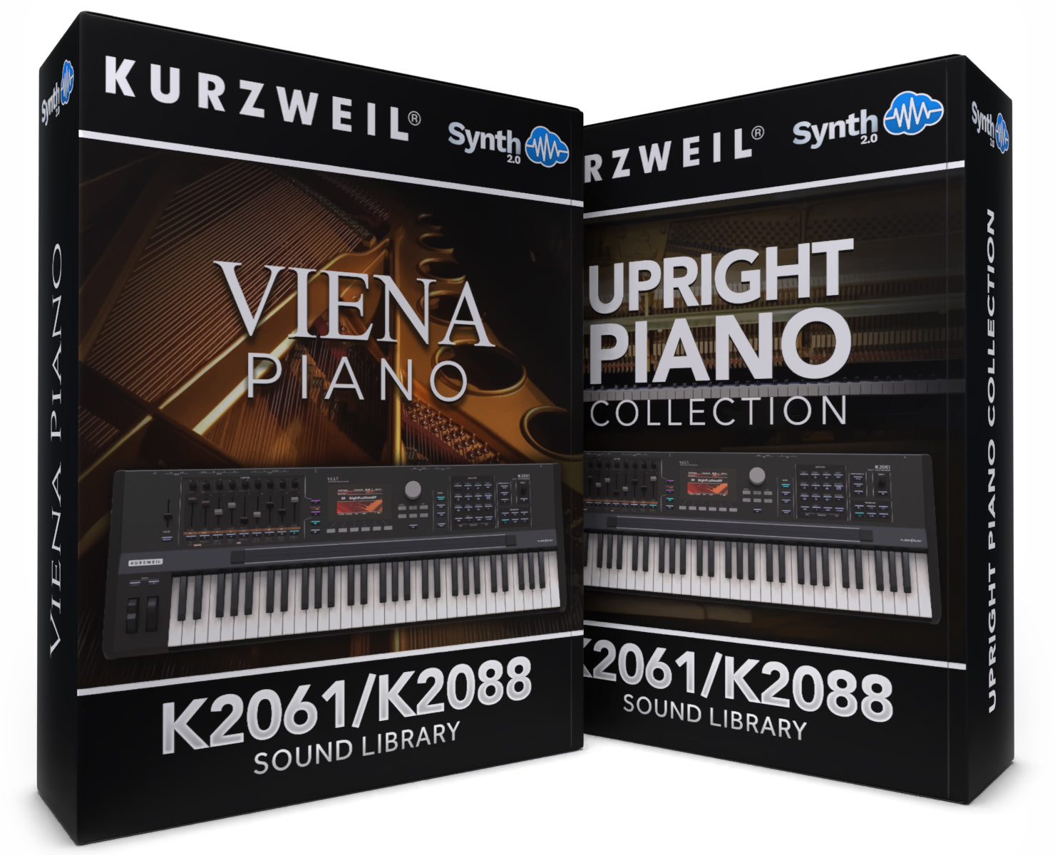Viena Piano + German V Upright Piano - Kurzweil K2061 – Synthcloud