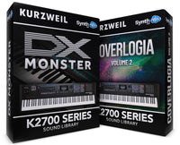 SCL460 - ( Bundle ) - DX Monster + Coverlogia V2 - Kurzweil K2700