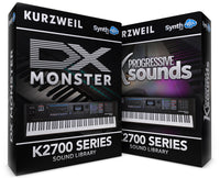 DRS036 - ( Bundle ) - DX Monster + K Progressive Sounds - Kurzweil K2700