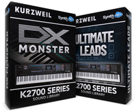SCL465 - ( Bundle ) - DX Monster + Ultimate Leads - Kurzweil K2700
