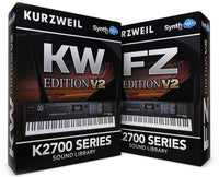 DRS051 - ( Bundle ) - KW Edition V2 + FZ Edition V2 - Kurzweil K2700