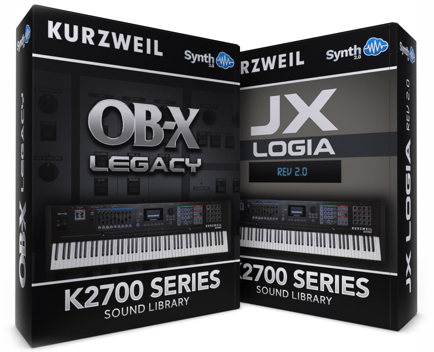 DRS076 - ( Bundle ) - OB-X Legacy + JX Logia Rev2 - Kurzweil K2700