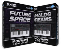 SCL433 - ( Bundle ) - Future Space + Analog Dreams - Korg Modwave