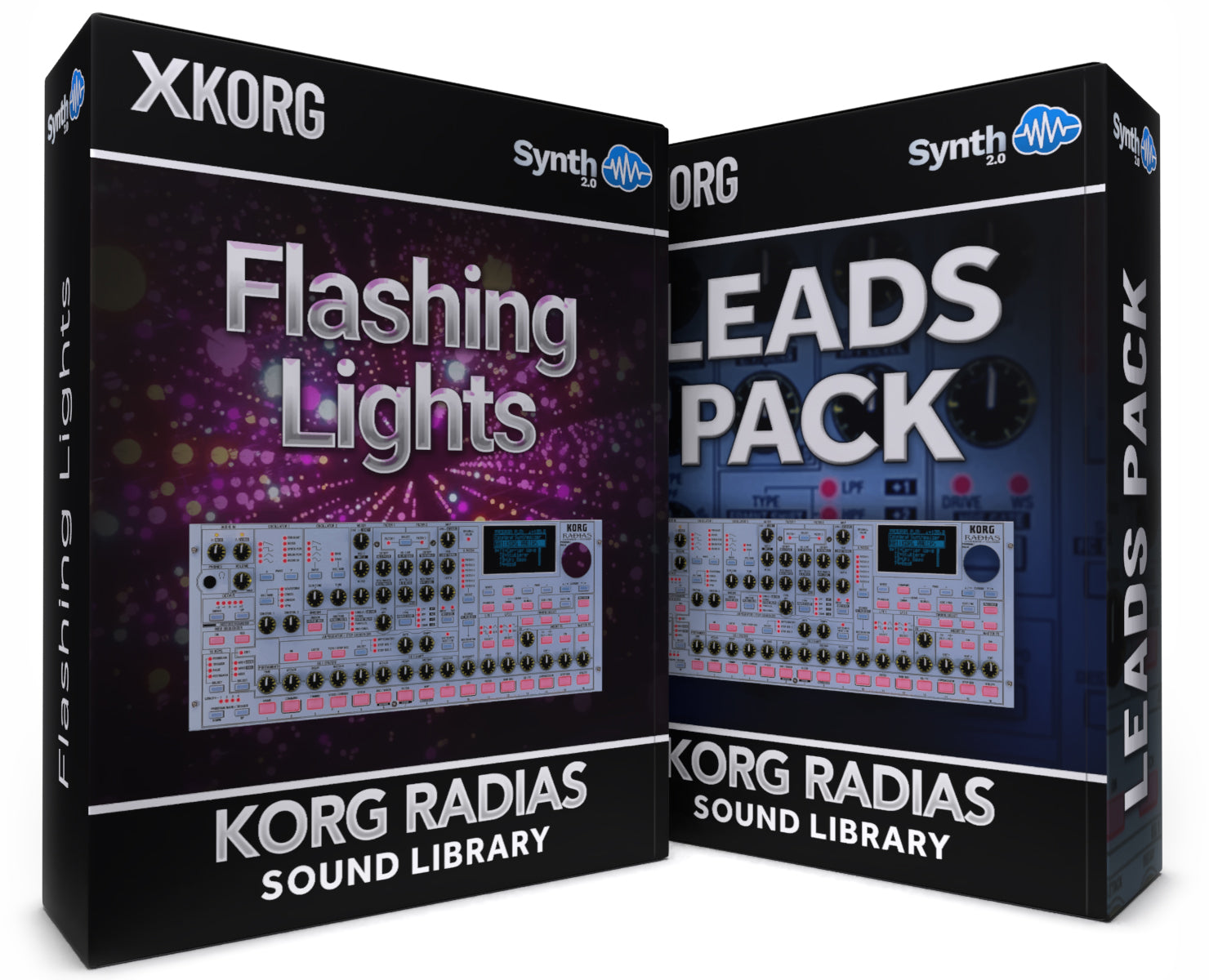 SCL562 - ( Bundle ) - Flashing Lights + Leads Pack - Korg Radias