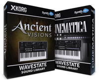 SCL147 - ( Bundle ) - Ancient Visions + Cinematica Vol.1 - Korg Wavestate / mkII / Se / Native