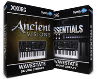SCL149 - ( Bundle ) - Ancient Visions + Essentials Soundset - Korg Wavestate / mkII / Se / Native