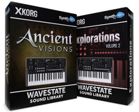 OTL055 - ( Bundle ) - Ancient Visions + Explorations 2 - Korg Wavestate / mkII / Se / Native