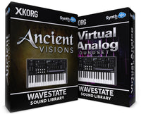 SCL150 - ( Bundle ) - Ancient Visions + Virtual Analog Soundset - Korg Wavestate / mkII / Se / Native