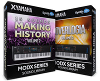 SCL449 - ( Bundle ) - 16 Sounds - Making History Vol.2 + Coverlogia Vol.2 - Yamaha MODX / MODX+