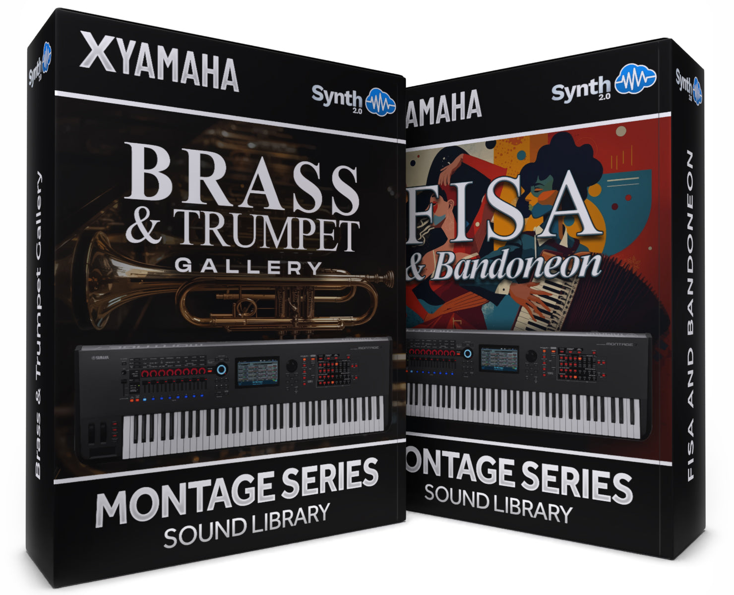 NRL011 - ( Bundle ) - Brass & Trumpet Gallery + Fisa & Bandoneon - Yamaha MONTAGE / M