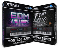 SCL174 - ( Bundle ) - EDM & Loops + Ultimate Live Sounds - Yamaha MONTAGE
