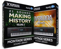 SCL448 - ( Bundle ) - 21 Sounds - Making History Vol.3 + Coverlogia Vol.2 - Yamaha MONTAGE