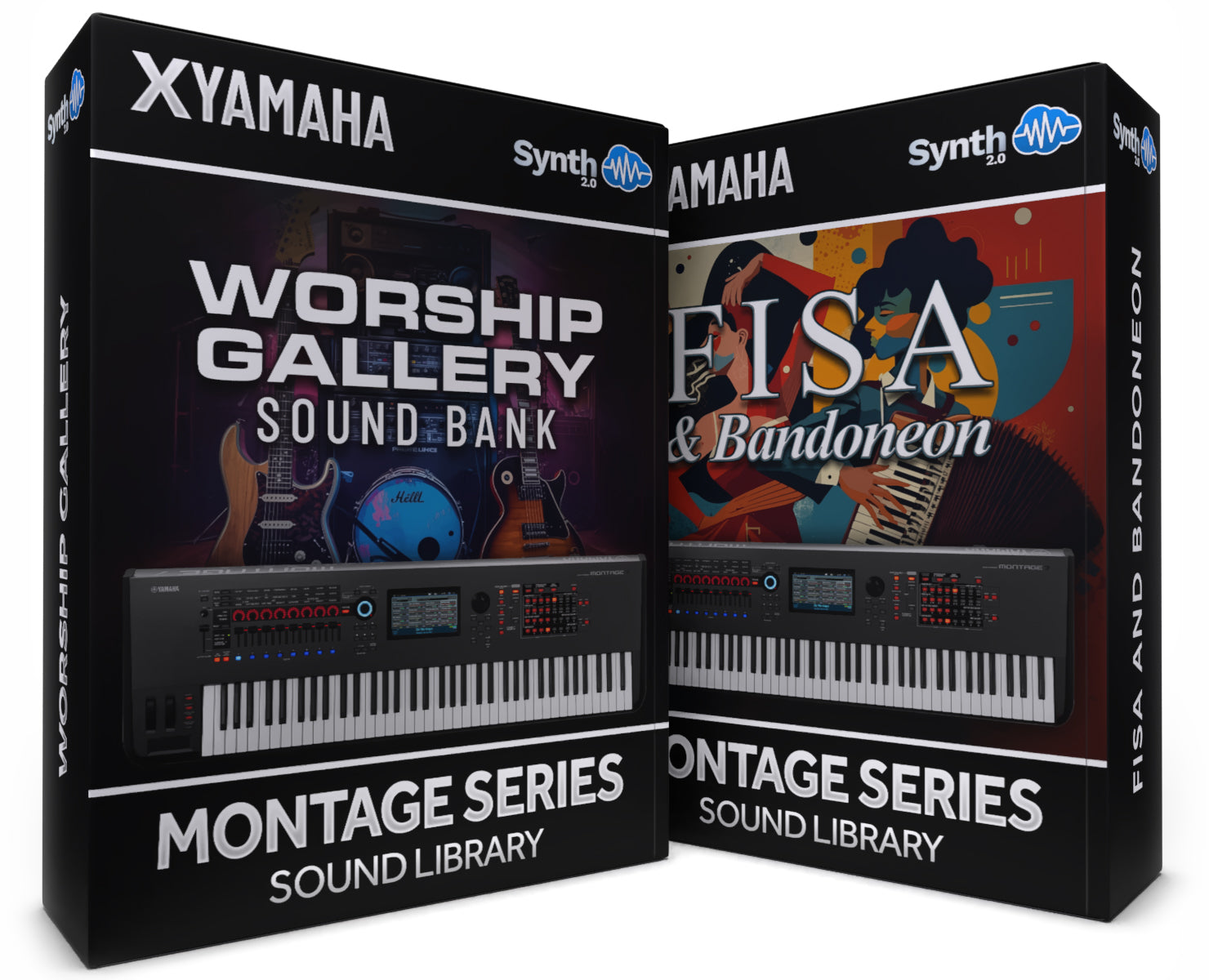 NRL013 - ( Bundle ) - Worship Gallery + Fisa & Bandoneon - Yamaha MONTAGE / M