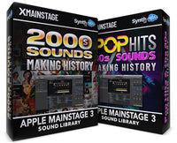 RLL007 - 2000s Sounds Making History V2 + Pop Hits & 80s Sounds Making History V3 - Logic Pro X Mainstage